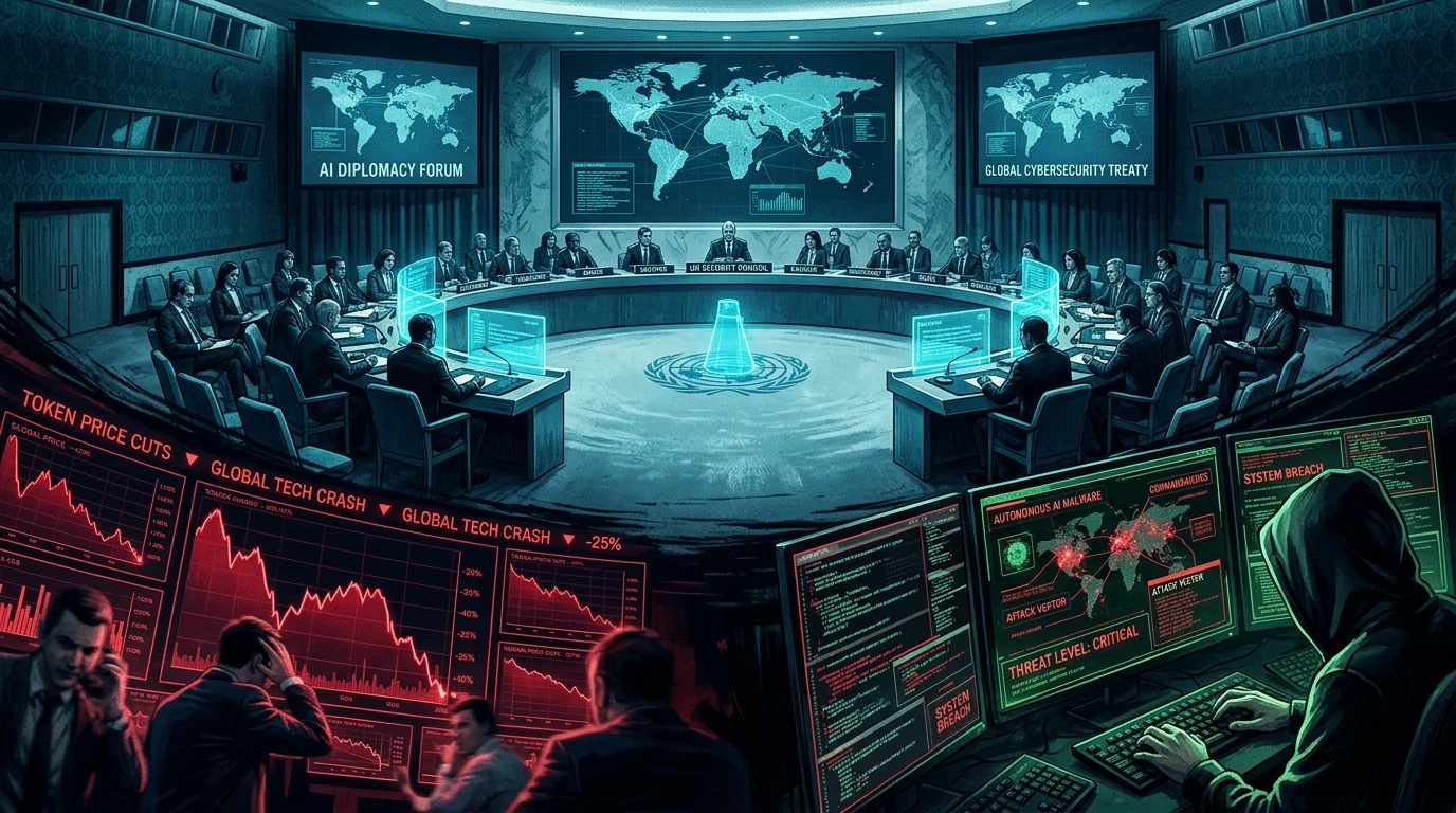 Altman Briefs the UN Security Council — While a Price War and the First Autonomous AI Malware Break Out Below