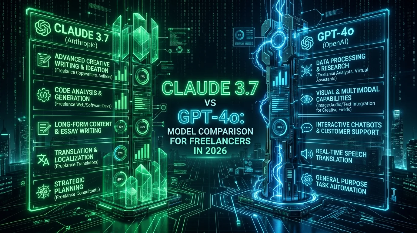Claude 3.7 vs GPT-4o comparison for freelancers