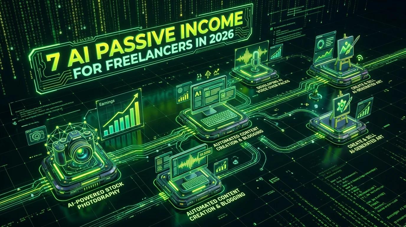 Building passive income with AI tools as a freelancer