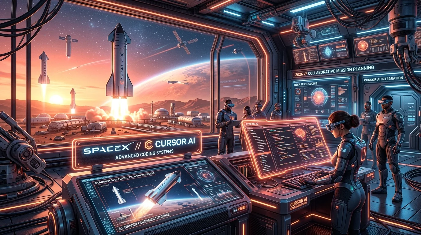 SpaceX and Cursor partnership